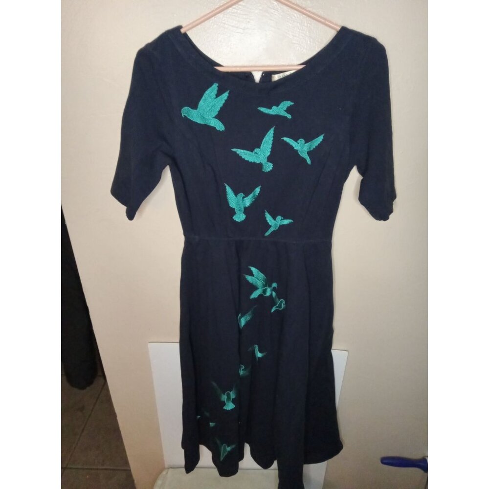 Wayward Fancies Eshakti Dress Custom Styling Premium Birds Size Medium